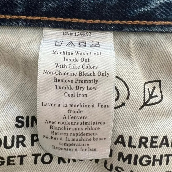 EVERLANE The 90’s Cheeky Straight Jeans size 25 - Picture 8 of 11